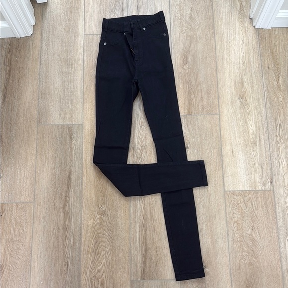 Dr. Denim Classic Black Skinny Jeans - Picture 1 of 3